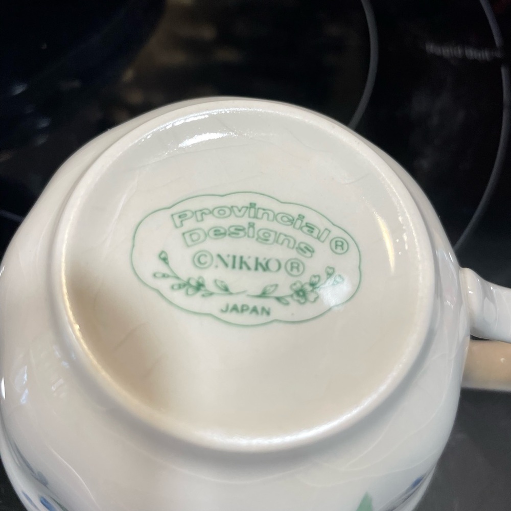 Vintage 19 Pc Nikko China Dauphine Provincial Designs Nikko Peony Japan - Picture 3 of 9